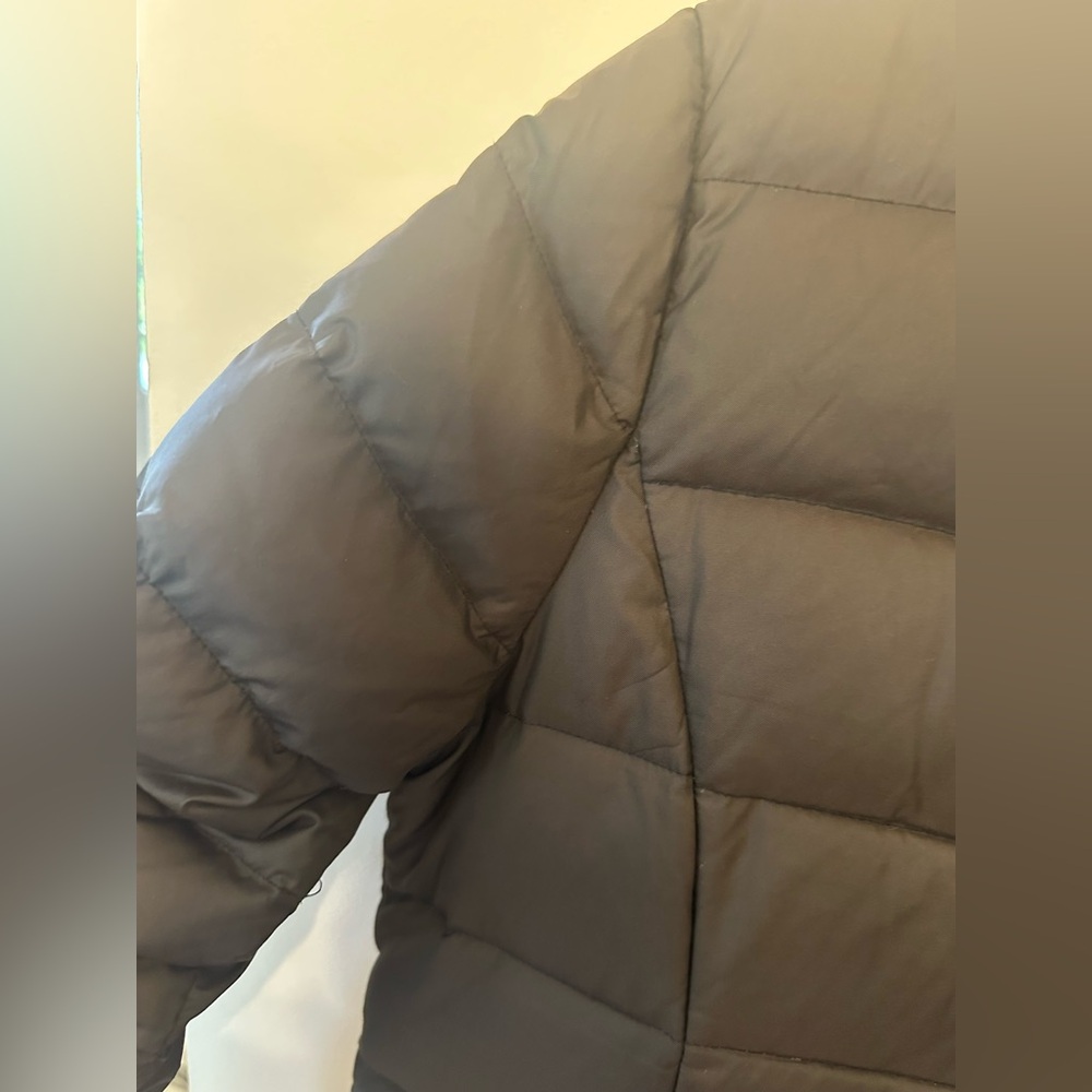 COLE HAAN black down puffer jacket women’s size Large with 4 zip pockets - Picture 12 of 16